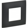 Рамка на 1 пост IEK SKANDY SK-F01G графит SK-M12-K53